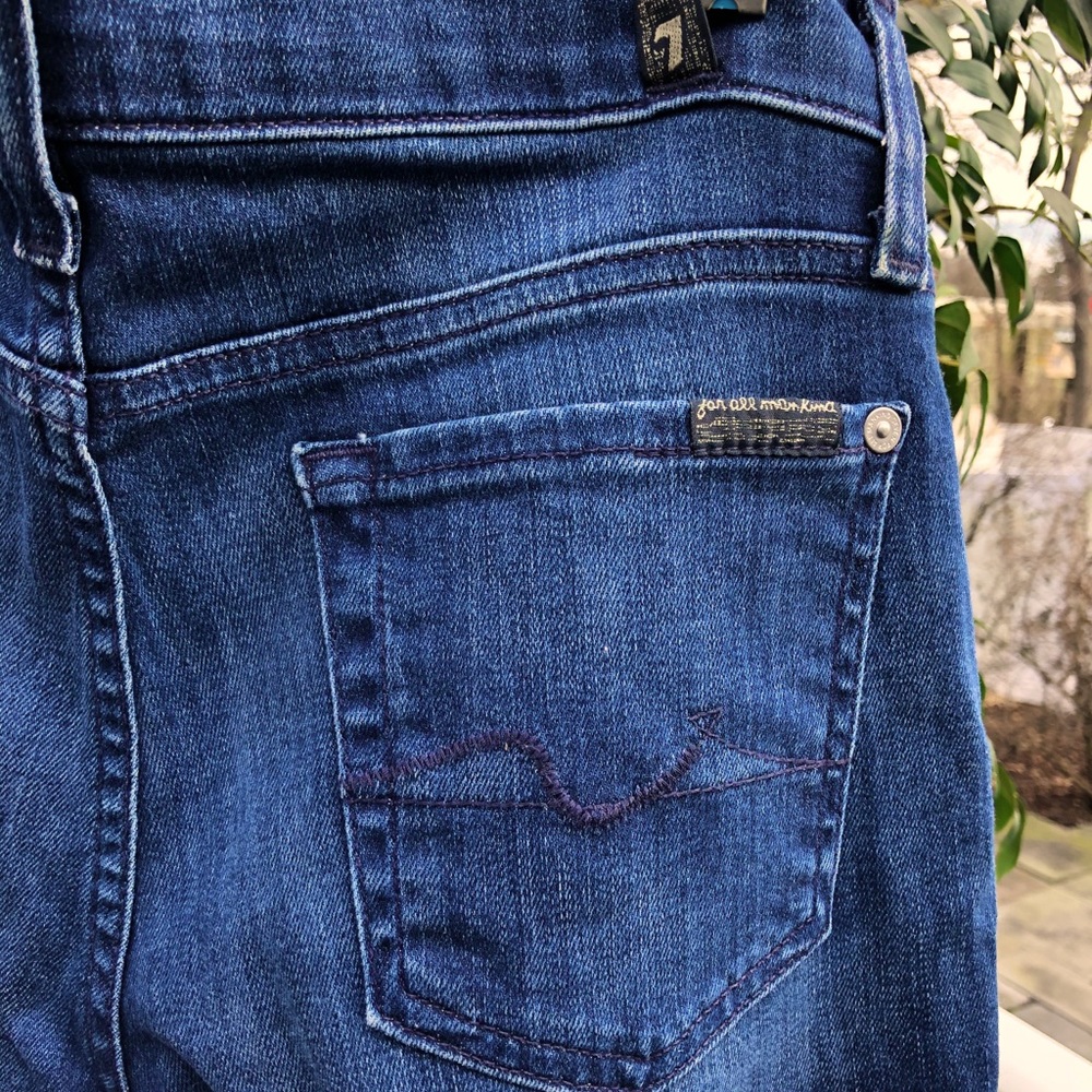7 For All ManKind Gwenevere Skinny’s - Picture 9 of 13